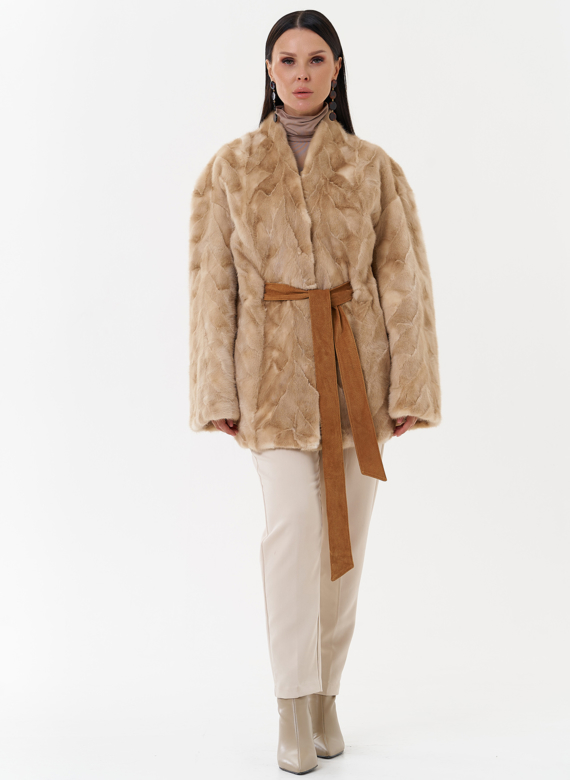 Женская шуба из скандинавской норки