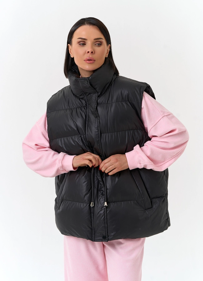 Женский утепленный жилет модель № 33093 универмаг малина