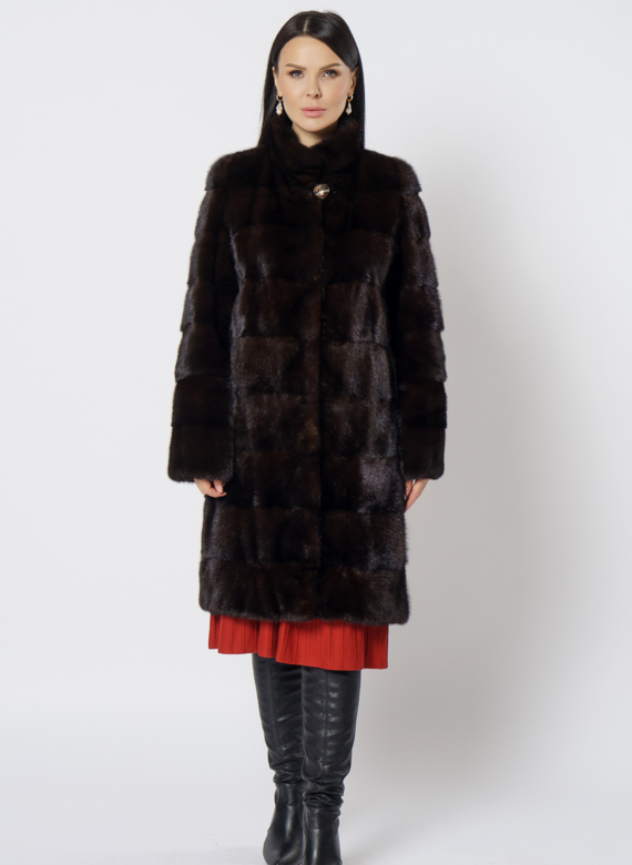 Шуба из норки