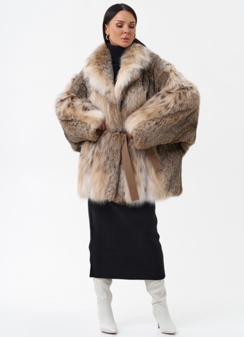 Шуба из рыси